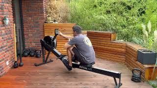 Test & Review Kingsbox Air Rower - Rower looks like Concept 2