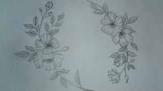 Latest Beautiful Flower Designs || Circle Mandala floral designs drawing for beginners.