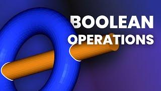 Boolean operations in MeshInspector
