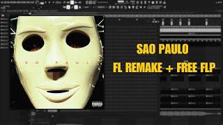 How "São Paulo" by The Weeknd, and Anitta  was made (Fl Studio Remake + FLP)