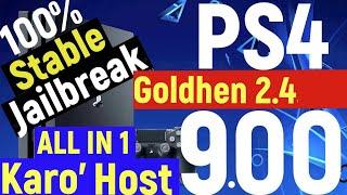 PS4 Jailbreak 9.00 +100% Stable + All In One + Goldhen 2.4 + Karo's Host
