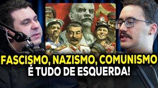 O FASCISMO É DE ESQUERDA OU DIREITA?  DEBATE RODRIGO LOCONTE E ENG LEO