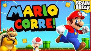 Mario Corre! | Ejercicios para NIÑOS en Casa | Matthew Wood | Descanso mental