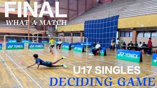 U17 MS DECIDING GAME | WHAT A MATCH | KERALA STATE JUNIOR TOURNAMENT BJORN V/S DHARMIK