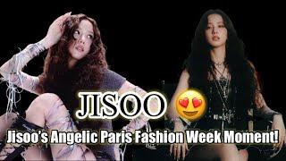 Blackpink JISOO’s Angelic Paris Fashion Week Moment! #kdrama #facts #koreandrama #kpop #blackpink