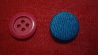 HOW TO MAKE  A  FABRIC BUTTON | shaheen tailors