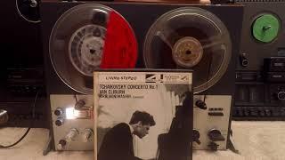 Tchaikovsky Concerto No  1 Van Cliburn 4-Track Reelt o Reel Tape