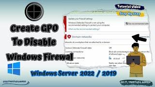 Disable Windows Firewall for Domain Users Using Group Policy | Easy Configuration Guide