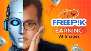 How to Double Your Freepik Earnings Selling AI Images | AI Se Paise Kaise Kamaye | Graphinir