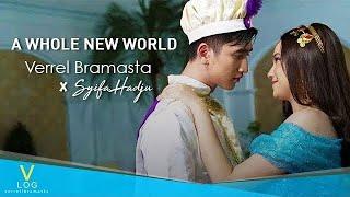 Verrell Bramasta Feat Syifa Hadju - A whole new world (cover)