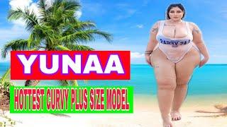 Yunaas | Dubai | Fashion Blogger | Plus Size Curvy Model | Active Social Media | Body Positivity