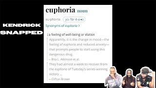 KENDRICK KILLED THIS DISS  Kendrick Lamar - euphoria || Reaction!!