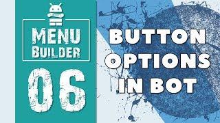 Menu Builder [EN] - 06 - Button settings [Bots Constructor Telegram]