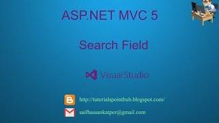 ASP.Net MVC5 - Search field | SQL-Server | Visual Studio 2013
