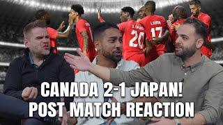 Canada 2-1 Japan Post Match - FIFA World Cup Friendly