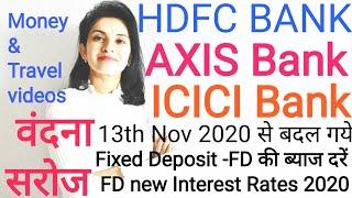 hdfc bank fd interest rates 2020|axis bank fd interest rates 2020 | icici bank fd interestrates 2020