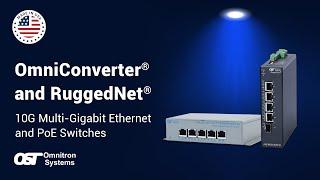 Unmanaged 10G Multi-Gigabit Ethernet and PoE Switches