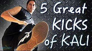 5 Great Kicks of Filipino Martial Arts: Sikaran kicking techniques