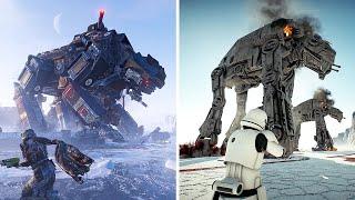 Helldivers 2 vs Battlefront 2 - These games are 7 years apart