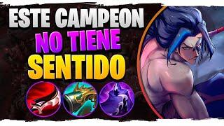  ¡ESTE CAMPEÓN NO TIENE NINGÚN SENTIDO! (UNRANKED TO MASTER #1 ) LA BUILD DE KAYN AZUL JUNGLA S11