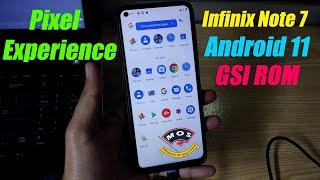 Infinix Note 7 X690 Android 11 Pixel Experience GSI ROM