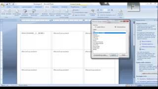 Tutorial Microsoft Excel - Stampa Unione con word 2007 con una base di dati excel