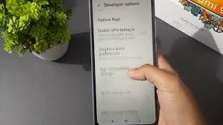 how to on floating clock redmi 9A, redmi floating clock setting