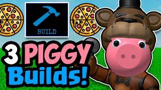 3 INSANE Piggy Build Mode Creations #4 (How to Build Them) [Five Nights at Freddy's]