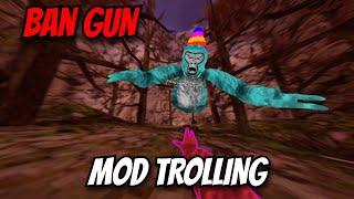 TROLLING With A BAN GUN IN PUBS! | Gorilla tag mods...