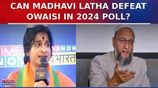 Can BJP's Madhavi Latha Swipe Out Asaduddin Owaisi From Hyderabad In Lok Sabha Polls 2024?
