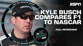 Kyle Busch breaks down the difference between racing in NASCAR and F1 [FULL INTERVIEW]