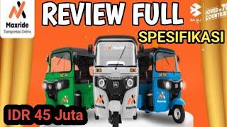 REVIEW FULL SPESIFIKASI BAJAJ RE PETROL || MAXRIDE