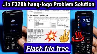 Jio F320B Hang-logo Problem Solution | JioF320b Flashing Solution  with Umt dongle | Flash file free