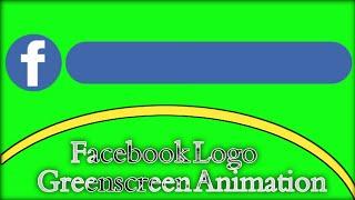 Facebook logo greenscreen animation #fb #facebook