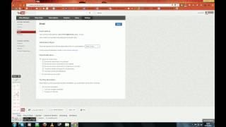 *-*How to stop email notifications from YouTube*-*