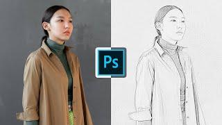 Convert Photo into Pencil Sketch in Photoshop
