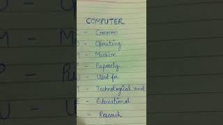 Basic Full Forms #computerscience #learnbasics #help #computer