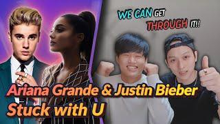 K-pop Artist Reaction] Ariana Grande & Justin Bieber - Stuck with U