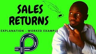 How to post transactions to the Sales returns (Returns inwards) journal/day book - Kisembo Academy