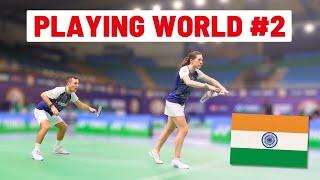 Badminton Insight vs. World Rank 2 (India Open Vlog)