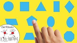 Learn 2D Shapes with Montessori Activity for Toddler, Preschooler, Kids