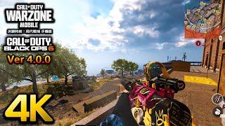 [ENG Sub] WARZONE MOBILE (Ver 4.0.0) Max Graphics Gameplay｜ iPad Pro M4 ｜