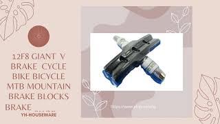 Giant V BRAKE CYCLE BICYCLE MTB MOUNTAIN BLOCKS BRAKE SHOE With Icetoolz 8 Groove Spoke Wrench12F8