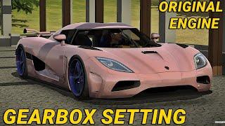 CAR PARKING MULTIPLAYER KOENIGSEGG AGERA ORIGINAL ENGINE GEARBOX SETTING NEW UPDATE