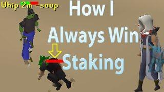 How I WIN Money Staking Every Time [07 Scape Staking]