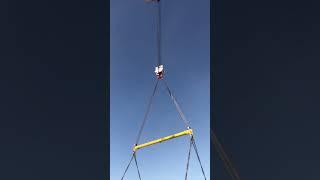 Heavy lift 100 ton 37 m  #dimag #650 #heavylifting #hight #work #rigging #crane #lifting #work #safe