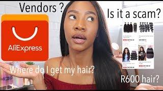 HOW TO SHOP FOR HAIR ON ALIEXPRESS | Very detailed|South African youtuber