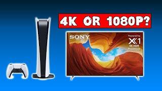 1080p HDTV vs 4K TV PS5 Gameplay | Do you need a 4K TV?