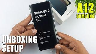 Samsung Galaxy A12 Unboxing & Setup