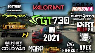 GT 730 DDR5 | Test in 18 Games in 2021 ft i5 2400